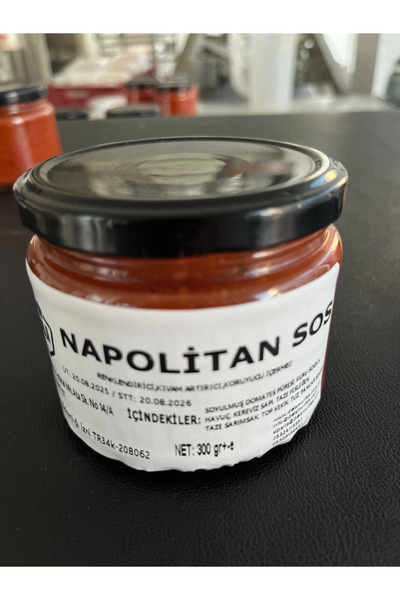 KATKISIZ DOĞAL NAPOLİTEN SOS 300 GR × 6