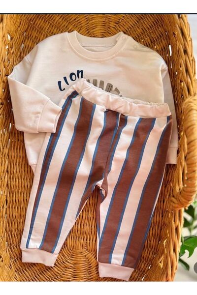 MONVOİ Lion Baskilimevsi̇mli̇k Men's Double Suit