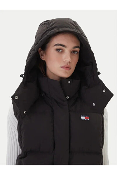 Tommy Hilfiger Tjw Alaska Grid down Women's Black Vest Dw0Dw21627Bds