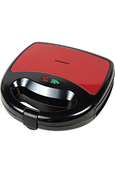 Heinner Sandwich Maker Garnet 750W, 2 sandwiches, fixed non-stick plates