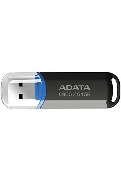 Adata USB memory stick C906, 64GB, USB 2.0, Black