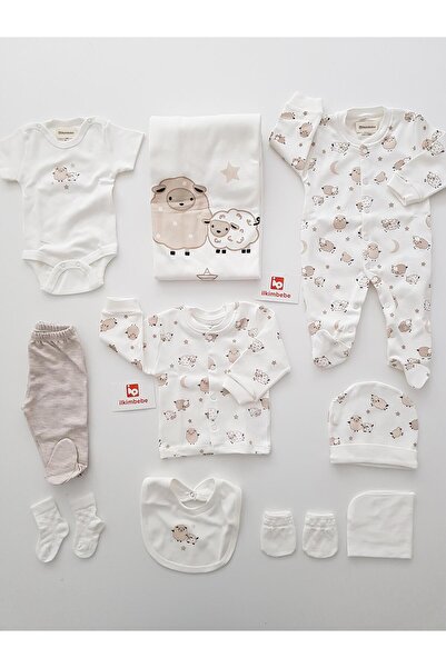 ilkimbebe مجموعة تاتلي كوزلار المكونة من 10 قطع لحديثي الولادة عند الخروج من المستشفى