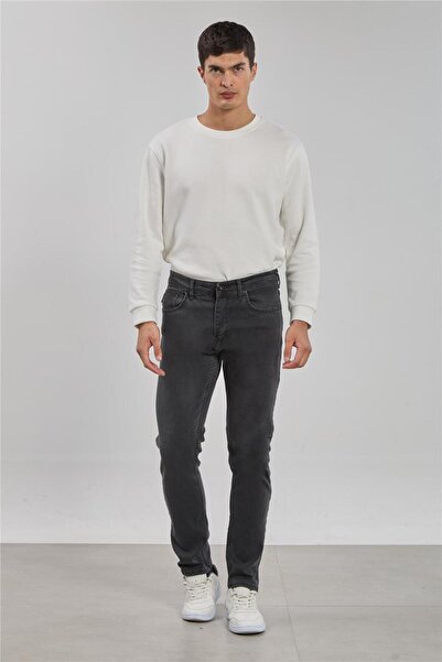 BARRELS AND OIL Men's Regular Fit Trousers - Anthracite