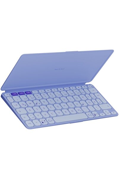 logitech Keys-To-Go 2 Portable Wireless Keyboard, BT, Multidevice, MultiOS, Lilac