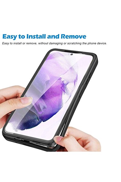 Fils High-Protection Case for Samsung Galaxy S23 + Screen Protector, ColorVerse 360 Series, Hard Plastic,