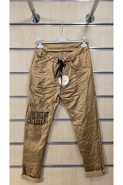 Park Moda Italian Leather Look Trousers