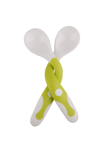 FİL Set Doua Tacamuri Pentru Bebelusi Flippy - Alb/Verde