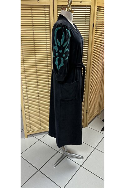 GÖKŞİN MODA Black Velvet Say