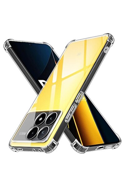 Fils Carcasă din silicon transparent, rezistentă la șocuri, pentru Xiaomi Poc...