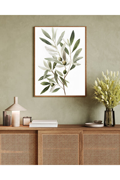 Tuba Decor Tablo dintr-o singură bucată cu rame din lemn pentru sufragerie, s...