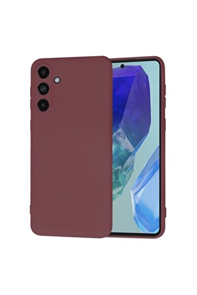 Fils Husa Cu Grad Ridicat de Protectie pentru Samsung Galaxy M55, SoftFlex, J45, Panza, Plum Elegant Ruby