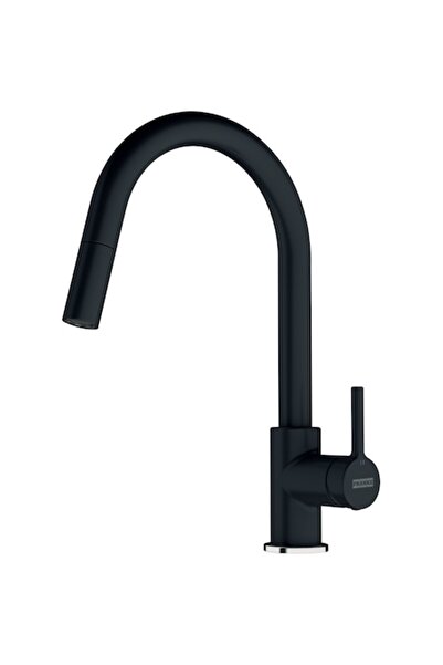 Franke Lina J Faucet, Extractable, 150° Rotation, Flexible Hoses, Ceramic Dis...