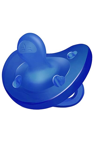 Chicco Suzetă anatomică din silicon, Physio Soft, albastră, 16-36 de luni