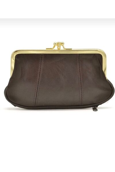 Baykuş Boutique Soft Genuine Lamb Leather Women's Wallet with Clip