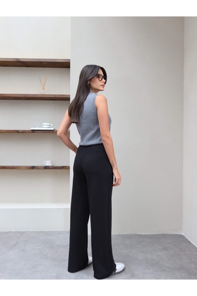 ESRAHELVACI Pile Detail Lycra Pants