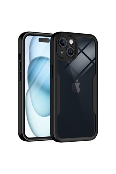 Fils Husa Cu Grad Ridicat de Protectie pentru iPhone 15 Plus + Folie, ColorVe...