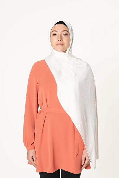 Perfectory Soft Stretch Jersey Hijabs, Effortless Style and Comfort, Curated Collection (Off White)