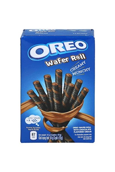 Oreo Rulou de napolitane cu ciocolată 54g