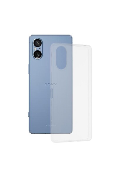 FILL Husa compatibilă cu Sony Xperia 5 V, Rezistent la impact, R822, Plastic,...