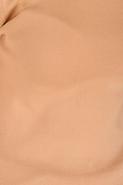 armonika Γυναικεία μπλούζα με τετράγωνο γιακά από λύκρα ARM-26K069002