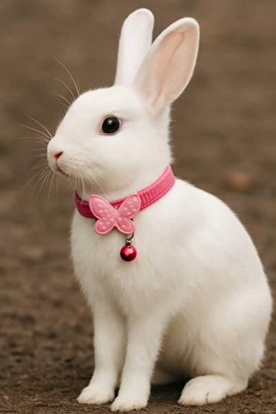 MIT TAVŞAN BOYUN TASMASI KELEBEKLİ