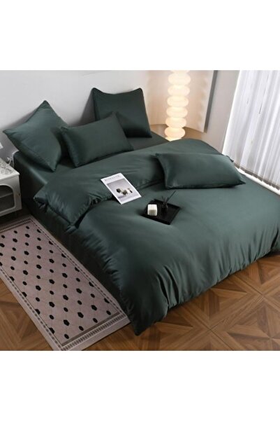 Casa de Vis Double Bedding Set, 6 Pieces, Satin, 240 x 245 cm, Uni,