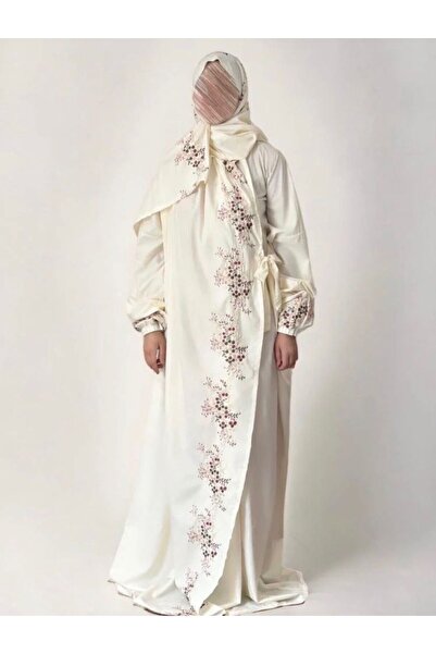 ELEGANT G Embroidered prayer shawl {mard} luxurious tie with veil