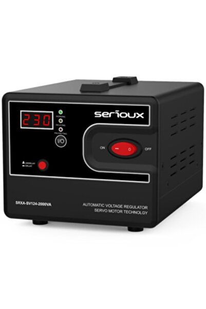 SERIOUX SRXA-SV124-2000VA Servo Motor Voltage Stabilizer