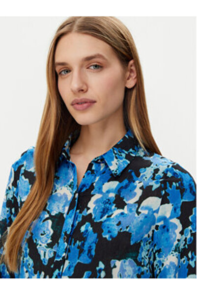 Morgan Γυναικείο Πουκάμισο 251-CAMIE.F Μπλε