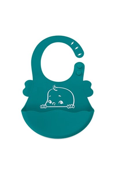 U-Grow Bavetă din silicon cu buzunar U-Grow, albastră