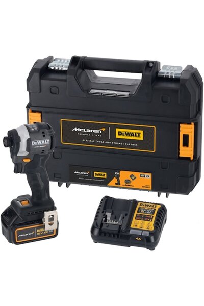 Dewalt Șurubelniță de impact fără fir DCF85MM1T, Ediție limitată McLaren, 18V XR
