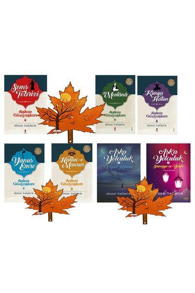 Kapı Yayınları sinan yağmur - aşkın gözyaşları 5kitap -ile- aşka yolculuk 1ve...