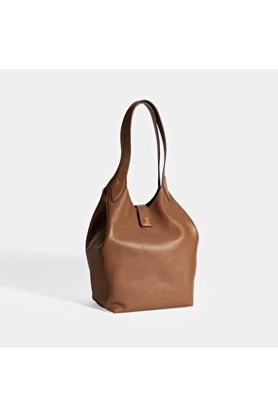 Desa Women's Brown Leather Shoulder Bag