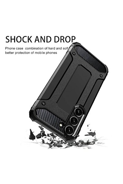 Fils Carcasă de protecție pentru Samsung Galaxy S24 Plus, armură hibridă, pla...