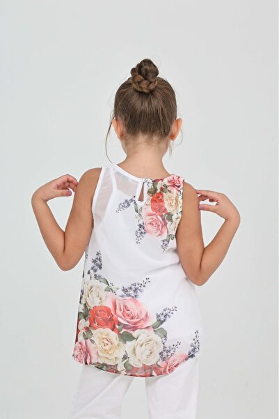 Toontoy Girl's Tank Top Most Chic Girl Printed