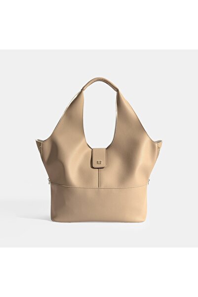 Desa Geantă de umăr bej pentru damă 