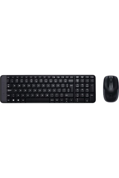 logitech Kit Keyboard + Mouse MK220, Wireless