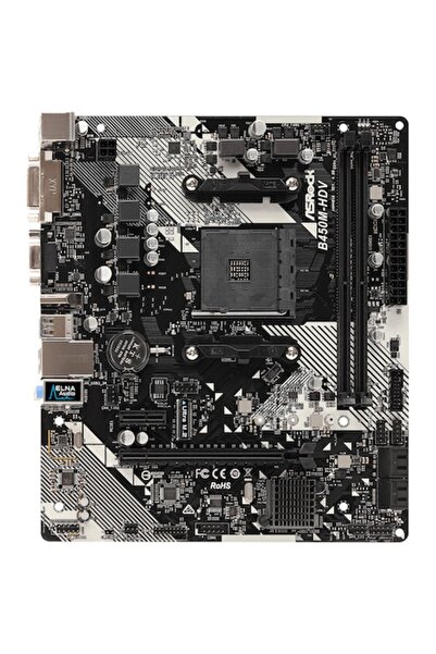 ASROCK Placă de bază B450M-HDV R4.0, Socket AM4
