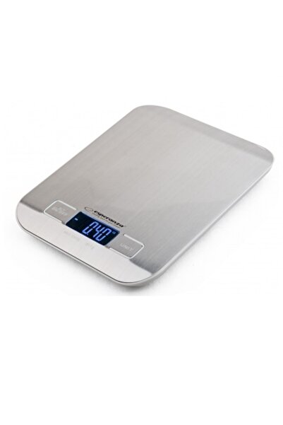 ESPERANZA Cântar de bucătărie, Esperanza, oțel inoxidabil, EKS001, 5 kg, alb/...