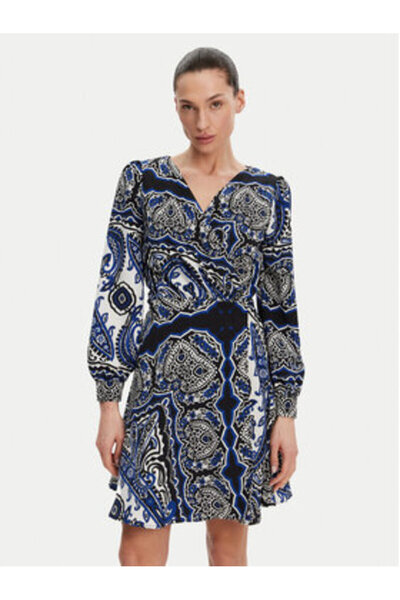 Morgan Γυναικείο Φόρεμα Casual 251-RIJAL.F Μπλε Σκούρο Μπλε