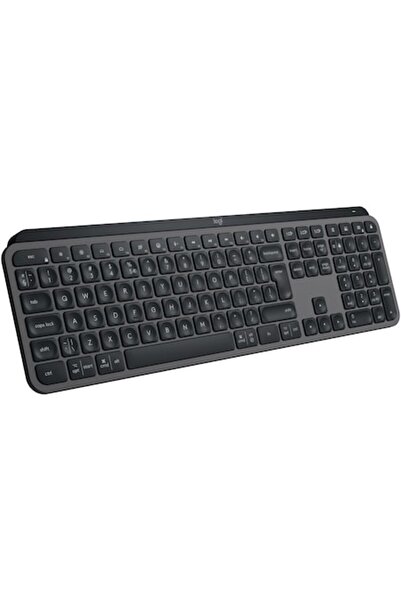 logitech Tastatură wireless MX Keys S, iluminare din spate, 2,4 GHz și Bluetooth, USB-C, aspect internațional SUA, grafit