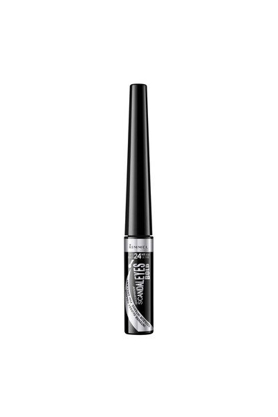 Rimmel Υγρό eyeliner Scandal'Eyes Bold Waterproof 001 Μαύρο, 2,5 ml