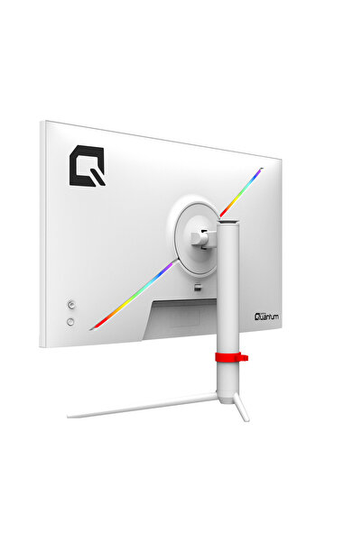 Quantum Gaming Quantum Pearl MG24W FHD VA 240Hz HDMI+DP+USB Dahili Hoparlör 23.8" Flat Beyaz Gaming Monitör
