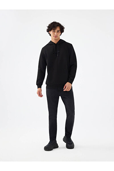 Loft Regular Fit Siyah Erkek Sweatshirt Lf2041082