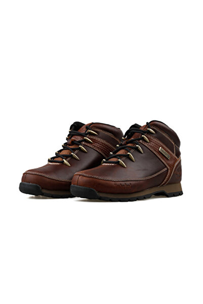 Timberland Euro Sprint Mid Lace Up Boot Erkek Outdoor Botu TB0A2K84EIU1 Kahverengi