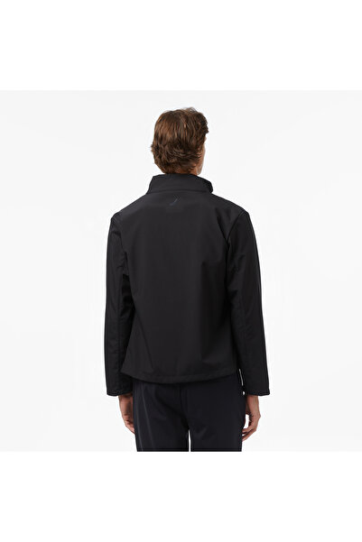 Nautica Men's Black Regular Fit Coat