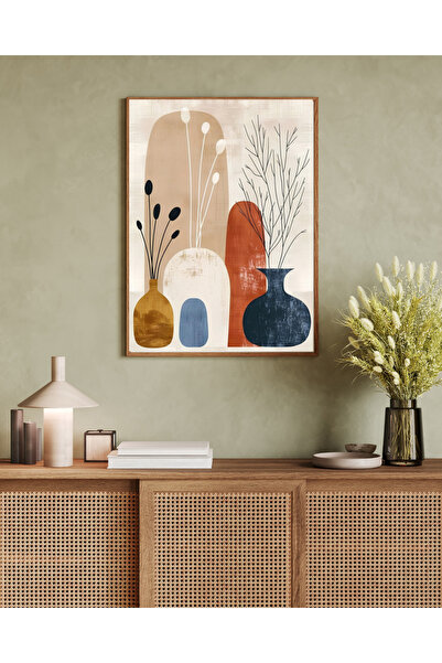 Tuba Decor Tablo dintr-o singură bucată cu rame din lemn pentru sufragerie, sufragerie, bucătărie