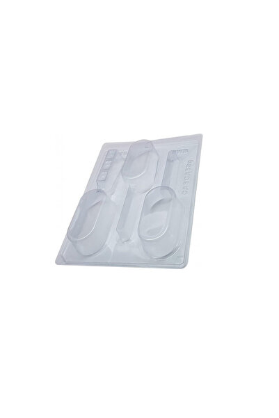 OEM Chocolate mold BWB 9818, 24 x 18.5 cm, polycarbonate, transparent