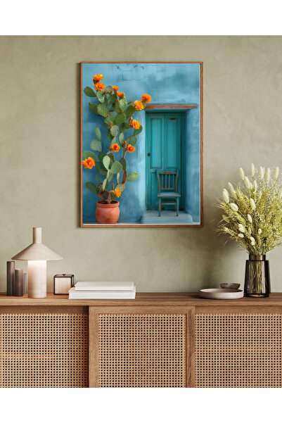 Tuba Decor Tablo dintr-o singură bucată cu rame din lemn pentru sufragerie, sufragerie, bucătărie