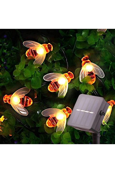 OEM Bee LED string light with solar panel, warm white, 50LED, 7 m, IP 65